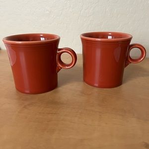 Set of two Fiestaware Mugs
